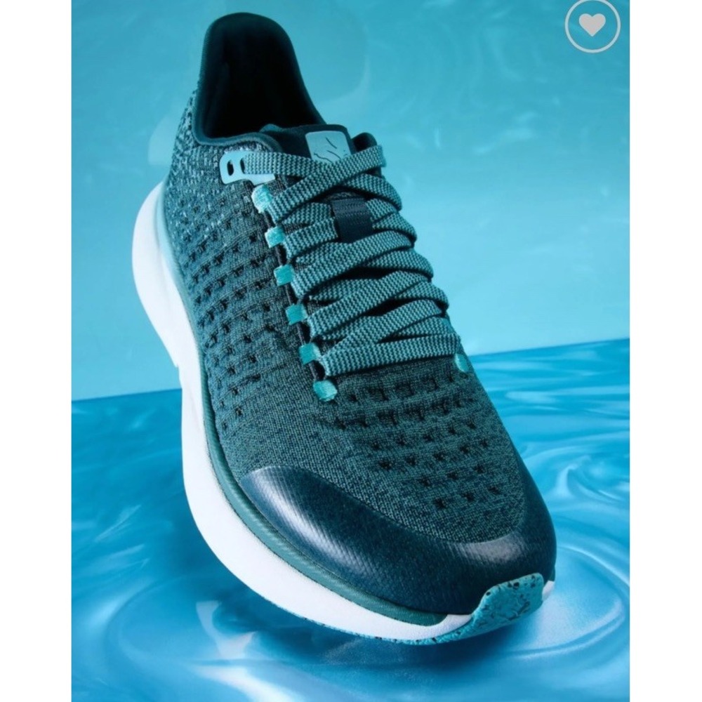 Rabbit Dream Chaser Running Shoes Teal Blue Knit Mesh Athletic Sneakers‎ Mens